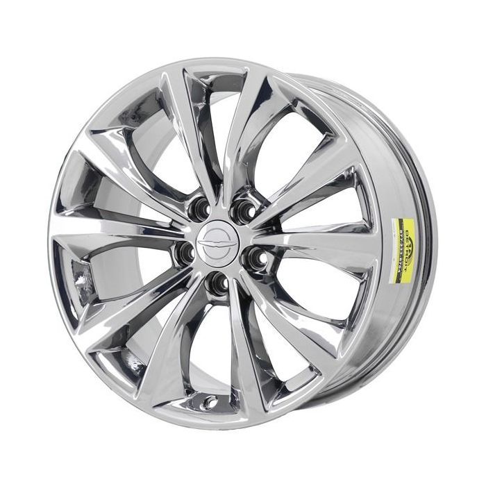 Chrysler 200 Wheel Rim PVD Bright Chrome 2516 Stock Factory OEM Replacement