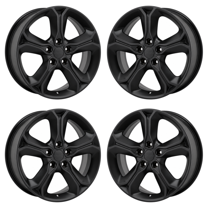 Dodge Journey Exchange Wheels Set of 4-Exchange Rims Set of 4 Satin Black 2519