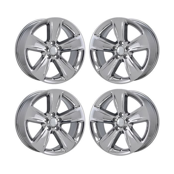 Dodge Challenger Wheel Rim PVD Bright Chrome 2521 Stock Factory OEM Replacement