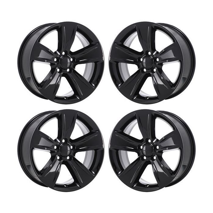Dodge Challenger Exchange Wheels Set of 4-Exchange Rims Set of 4 Gloss Black 2521