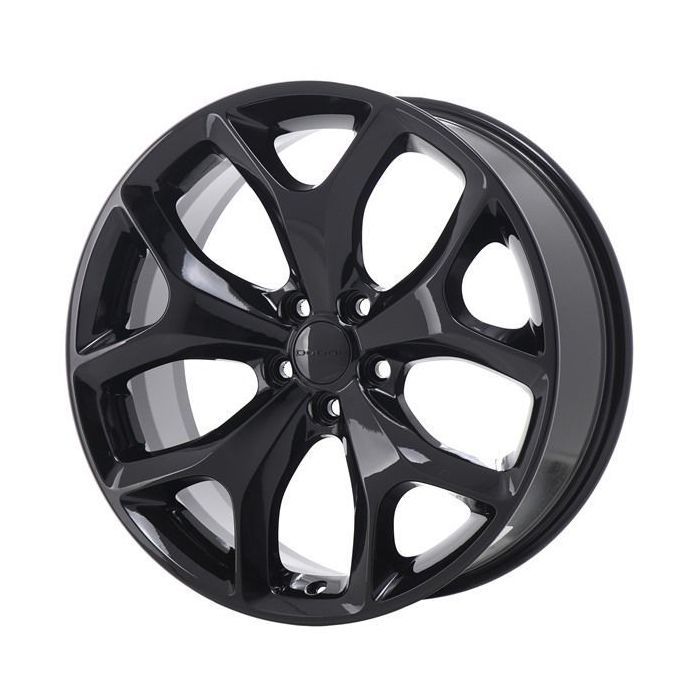 Dodge Challenger Wheel Rim Gloss Black 2523 Stock Factory OEM Replacement