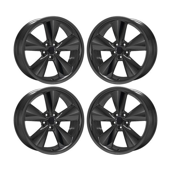 Dodge Challenger Wheel Rim PVD Black Chrome 2524 Stock Factory OEM Replacement