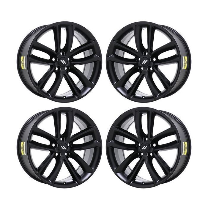 Dodge Challenger Exchange Wheels Set of 4-Exchange Rims Set of 4 Satin Black 2526
