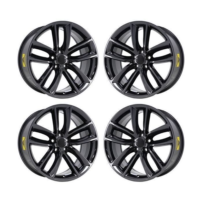 Dodge Challenger Wheel Rim PVD Black Chrome 2526 Stock Factory OEM Replacement
