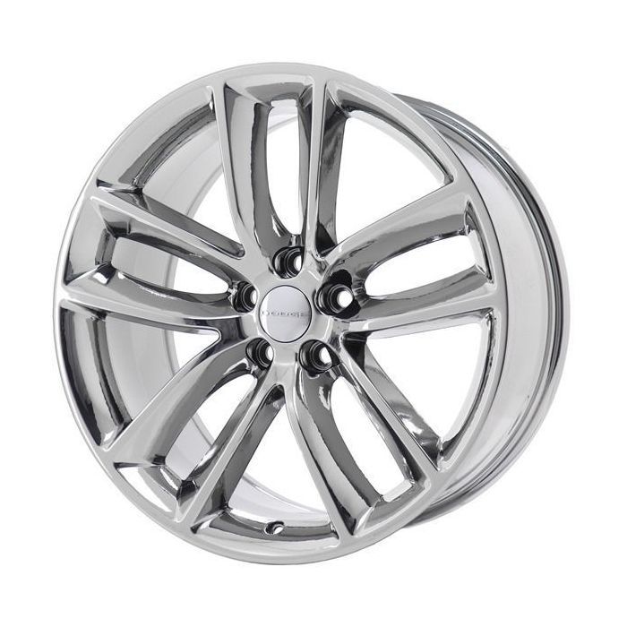 Dodge Challenger Wheel Rim PVD Bright Chrome 2526 Stock Factory OEM Replacement