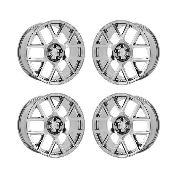 Dodge Challenger Wheel Rim PVD Bright Chrome 2527 Stock Factory OEM Replacement