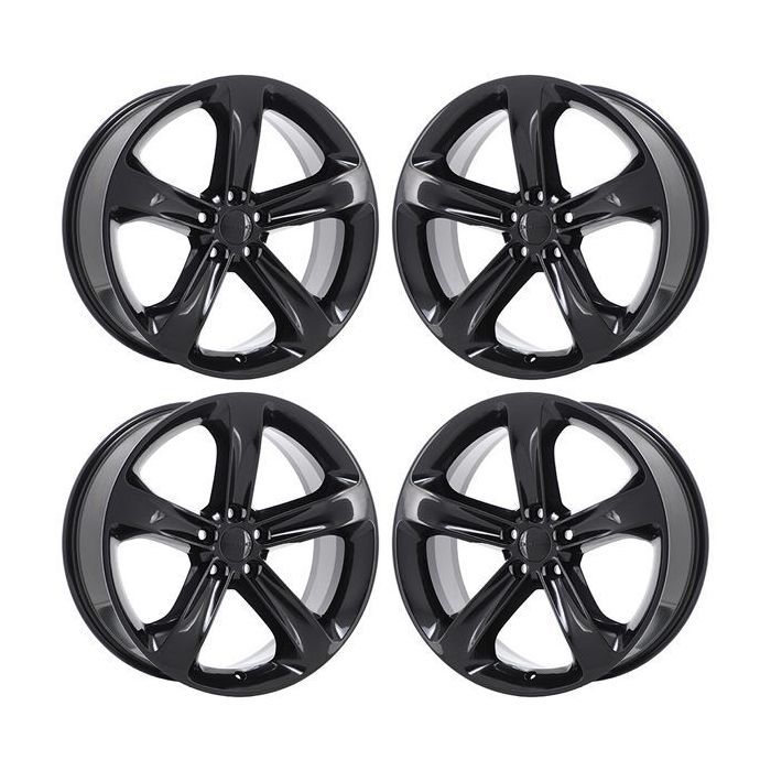 Dodge Challenger Exchange Wheels Set of 4-Exchange Rims Set of 4 Gloss Black 2529