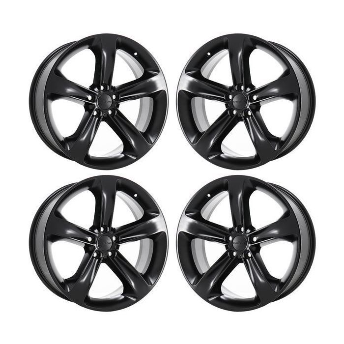 Dodge Challenger Exchange Wheels Set of 4-Exchange Rims Set of 4 Satin Black 2529