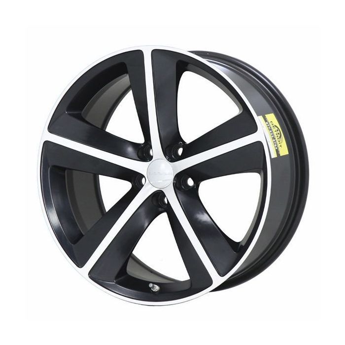 Dodge Challenger Wheel Rim Machined Black 2329A Stock Factory OEM Replacement