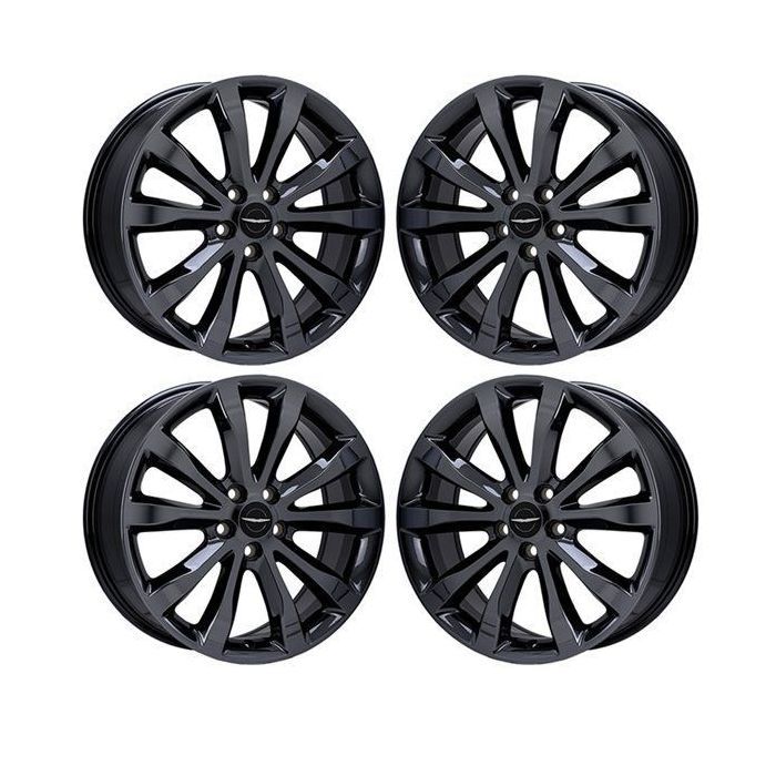 Chrysler 300 Wheel Rim PVD Black Chrome 2538 Stock Factory OEM Replacement