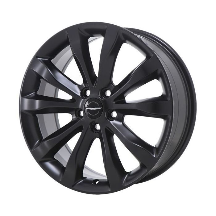 Chrysler 300 Wheel Rim Satin Black 2538 Stock Factory OEM Replacement