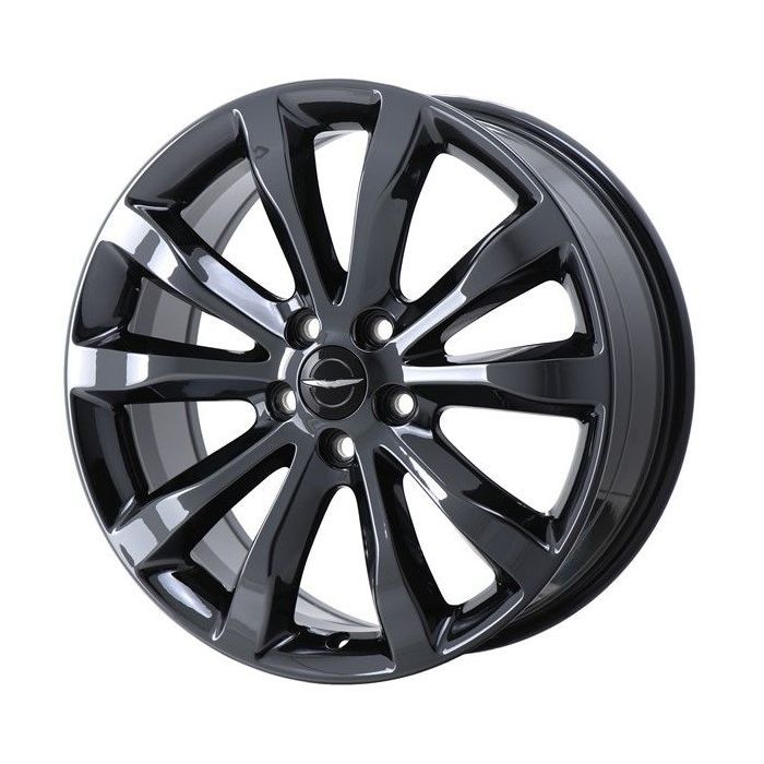 Chrysler 300 Wheel Rim PVD Black Chrome 2538 Stock Factory OEM Replacement