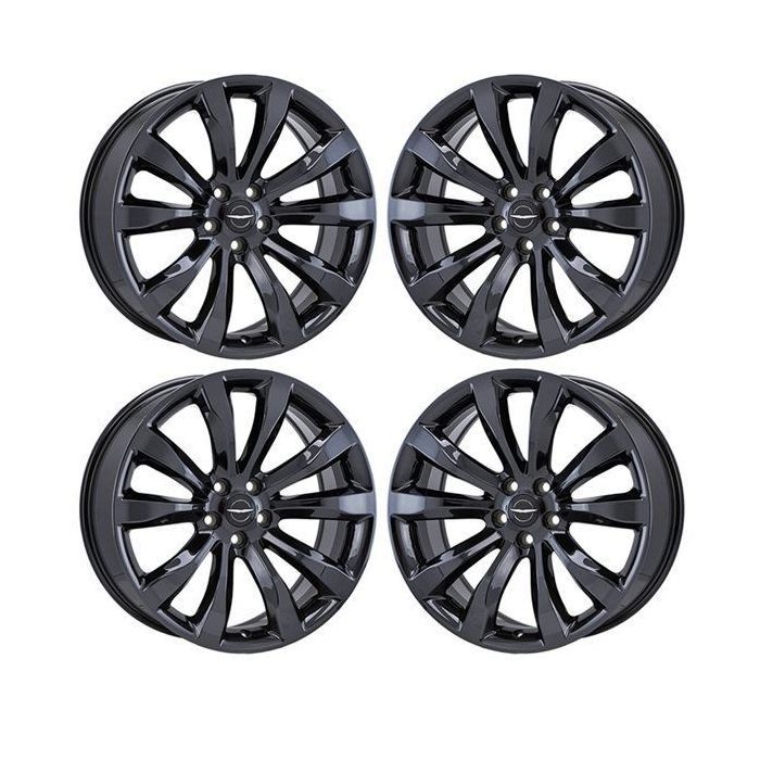 Chrysler 300 Wheel Rim PVD Black Chrome 2540 Stock Factory OEM Replacement