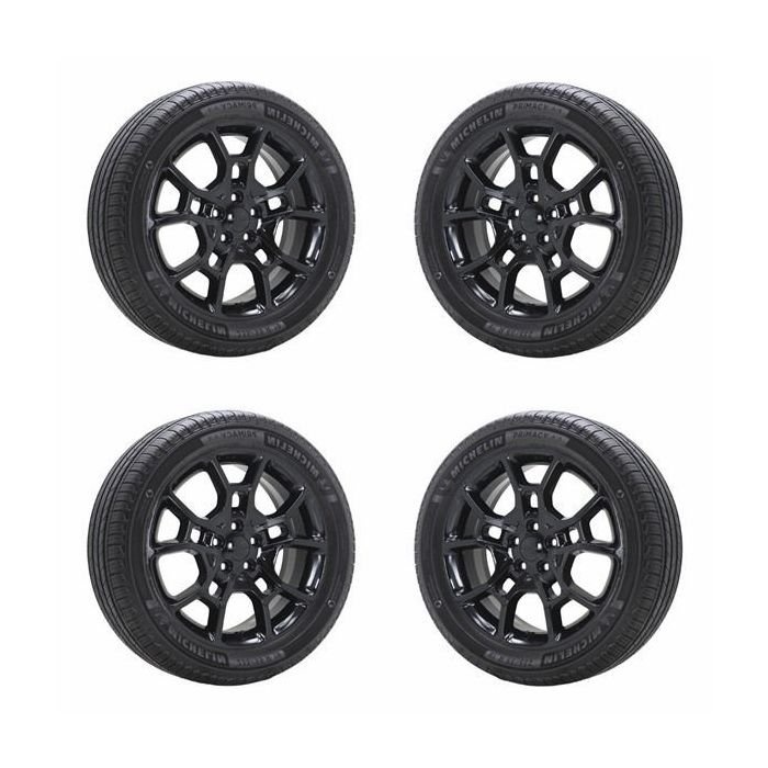 Dodge Charger Wheel and Tire Sets-Wheel and Tire Packages-Wheel & Tire Sets-Wheel & Tire Packages-Wheel and Rim Sets-Wheel and Rim Packages-Wheel & Rim Sets -Wheel & Rim Packages Gloss Black 2544