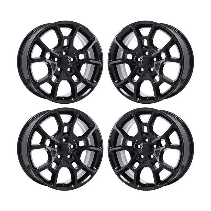 Dodge Charger Exchange Wheels Set of 4-Exchange Rims Set of 4 Gloss Black 2544
