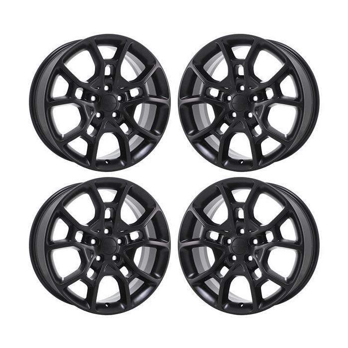 Dodge Charger Exchange Wheels Set of 4-Exchange Rims Set of 4 Satin Black 2544