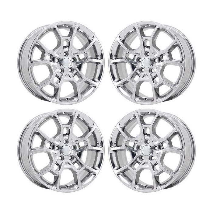 Dodge Charger Wheel Rim PVD Bright Chrome 2544 Stock Factory OEM Replacement