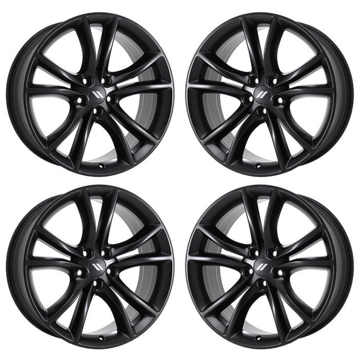 Dodge Charger Exchange Wheels Set of 4-Exchange Rims Set of 4 Satin Black 2545