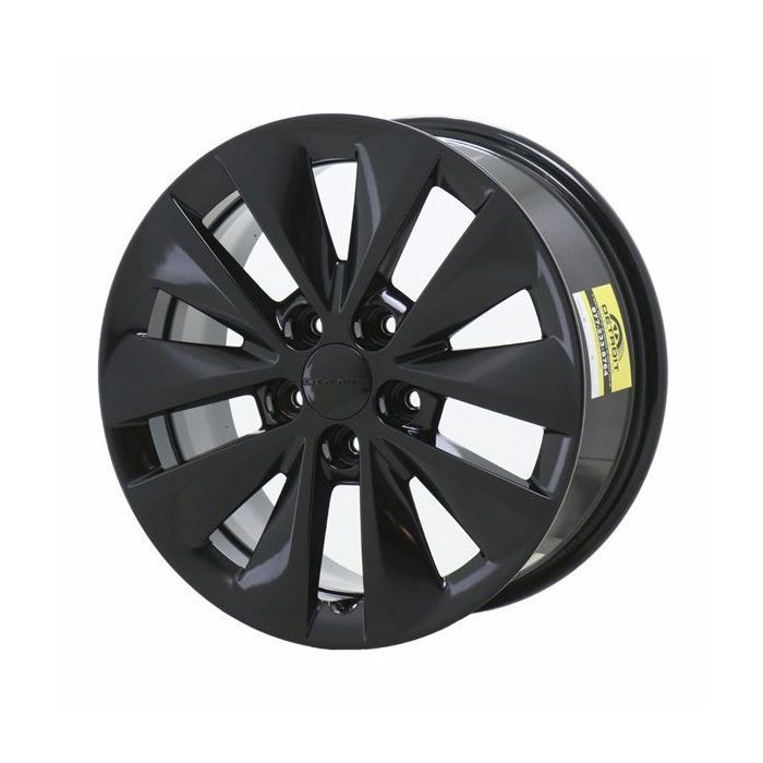 Dodge Dart Wheel Rim Gloss Black 2550 Stock Factory OEM Replacement