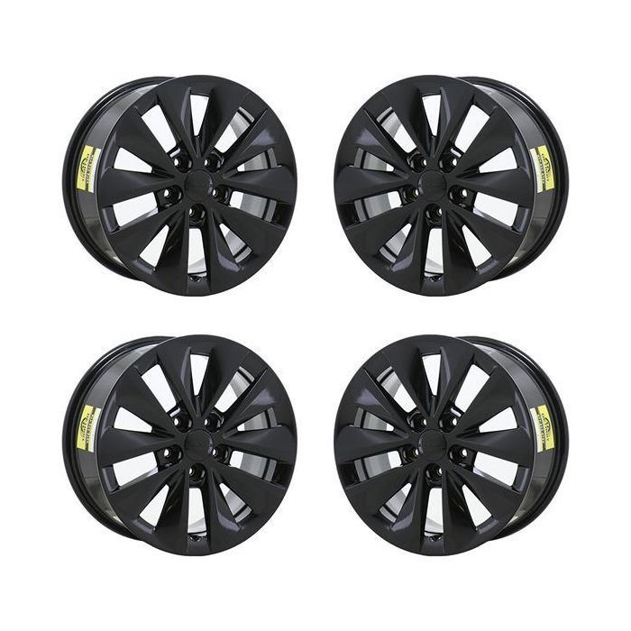 Dodge Dart Exchange Wheels Set of 4-Exchange Rims Set of 4 Gloss Black 2550