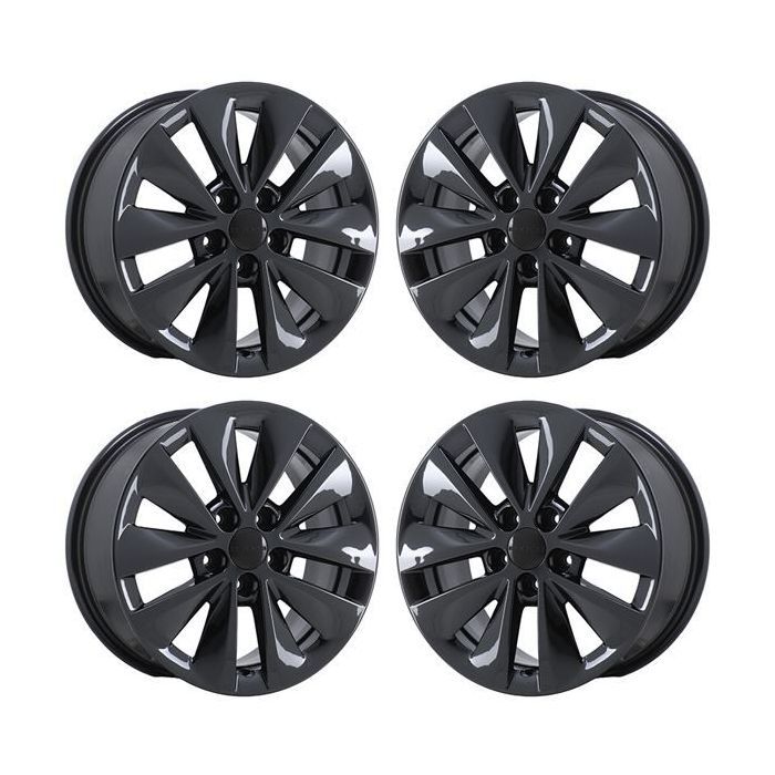 Dodge Dart Wheel Rim PVD Black Chrome 2550 Stock Factory OEM Replacement