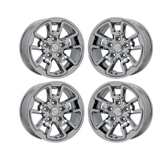 Dodge Ram 1500 Wheel Rim PVD Bright Chrome 2553 Stock Factory OEM Replacement