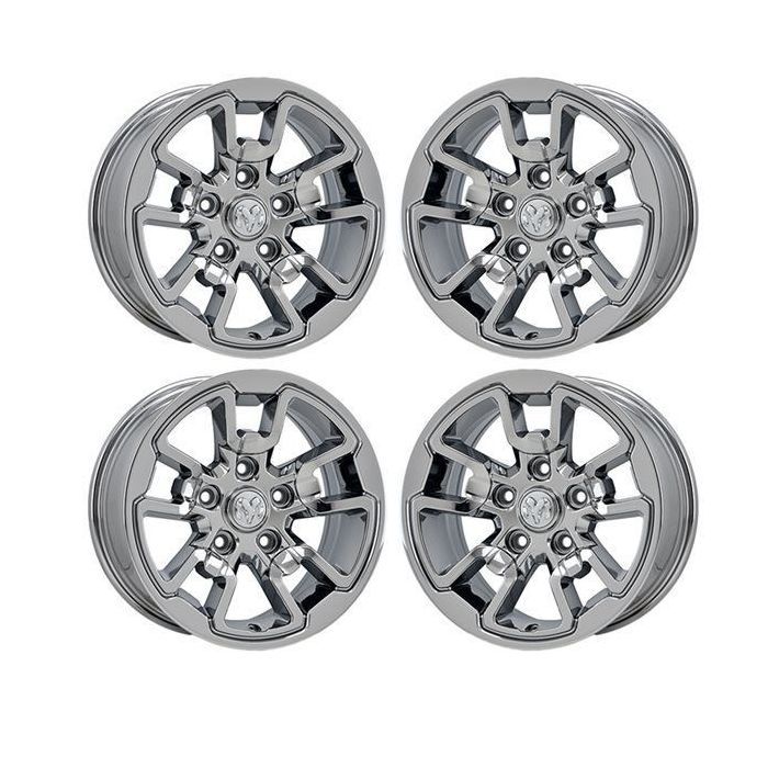 Dodge Ram 1500 Wheel Rim PVD Bright Chrome 2553 Stock Factory OEM Replacement