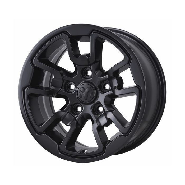 Dodge Ram 1500 Wheel Rim Satin Black 2553 Stock Factory OEM Replacement