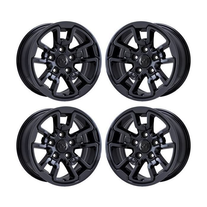 Dodge Ram 1500 Wheel Rim PVD Black Chrome 2553 Stock Factory OEM Replacement