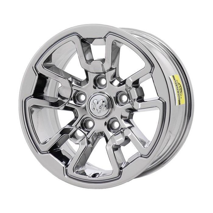 Dodge Ram 1500 Wheel Rim PVD Bright Chrome 2553 Stock Factory OEM Replacement