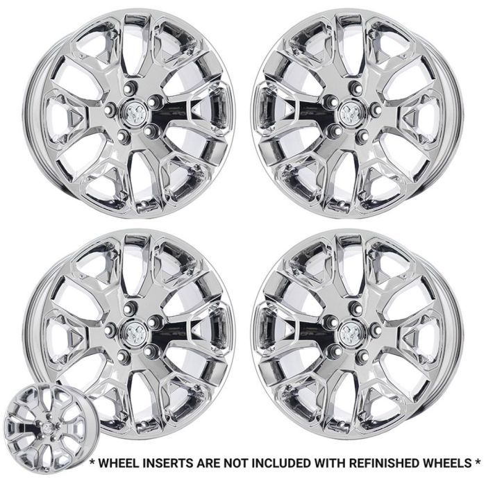 Dodge Ram 1500 Wheel Rim PVD Bright Chrome 2560 Stock Factory OEM Replacement