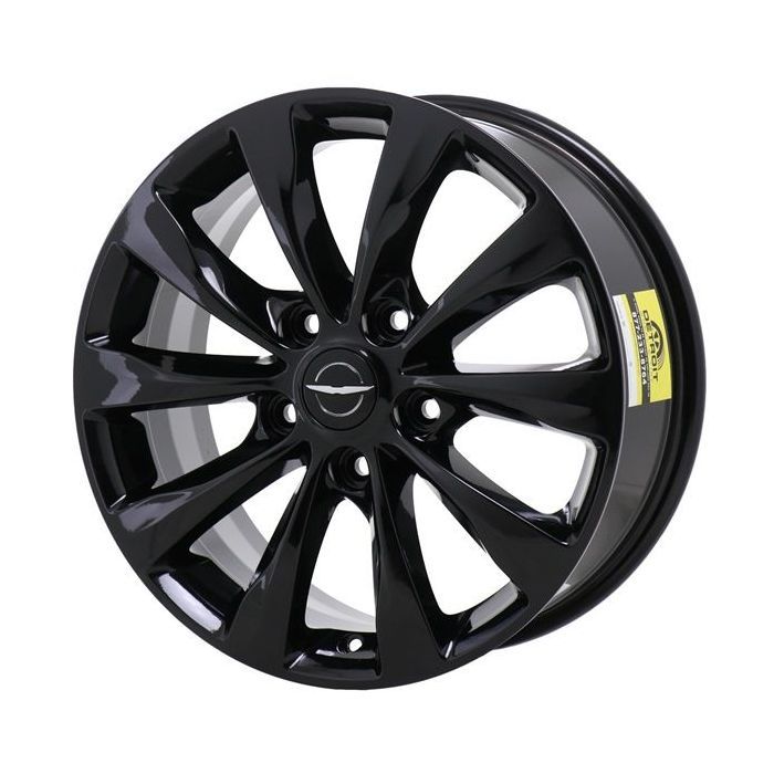 Chrysler Pacifica Wheel Rim Gloss Black 2591 Stock Factory OEM Replacement