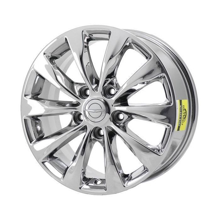 Chrysler Pacifica Wheel Rim PVD Bright Chrome 2591 Stock Factory OEM Replacement
