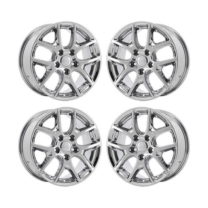Chrysler Pacifica Wheel Rim PVD Bright Chrome 2592 Stock Factory OEM Replacement