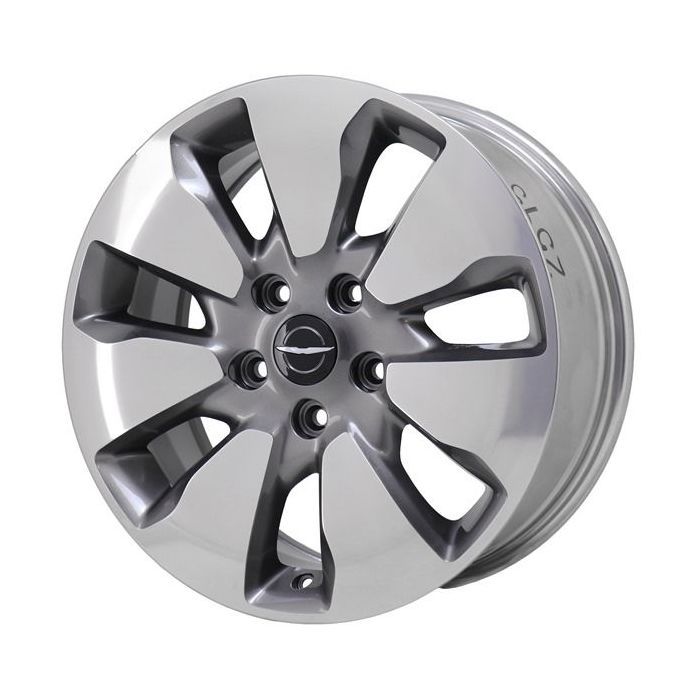 Chrysler Pacifica Wheel Rim Polished Grey 2595 Stock Factory OEM Replacement