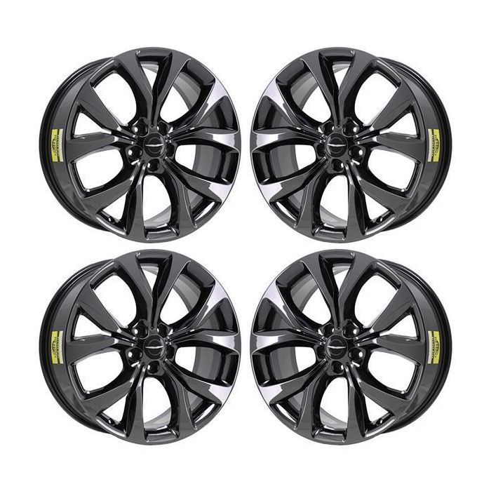 Chrysler Pacifica Wheel Rim PVD Black Chrome 2596 Stock Factory OEM Replacement