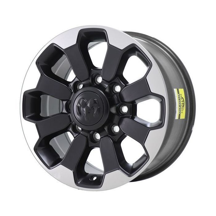Dodge Ram 2500 Wheel Rim Machined Black 2599 Stock Factory OEM Replacement