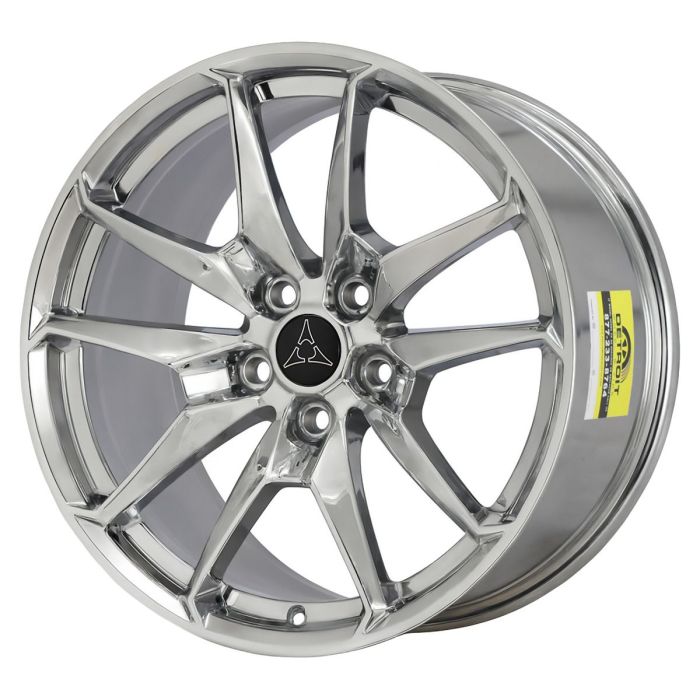Dodge Charger Wheel Rim PVD Bright Chrome 25CHARGER-GAS-SCATPACK Stock Factory OEM Replacement