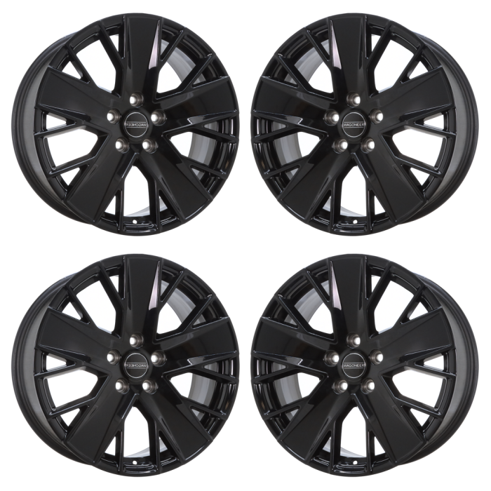 Jeep Wagoneer S Exchange Wheels Set of 4-Exchange Rims Set of 4 Gloss Black 25WAGONEER-S-20