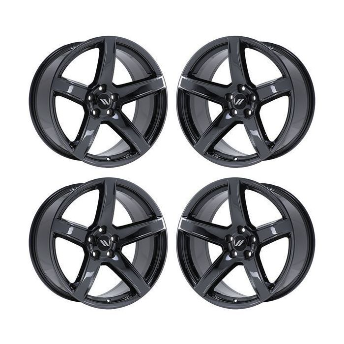 Dodge Challenger Wheel Rim PVD Black Chrome 2604 Stock Factory OEM Replacement