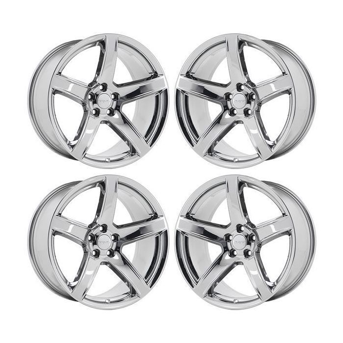 Dodge Challenger Wheel Rim PVD Bright Chrome 2604 Stock Factory OEM Replacement