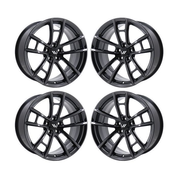 Dodge Challenger Wheel Rim PVD Black Chrome 2605 Stock Factory OEM Replacement