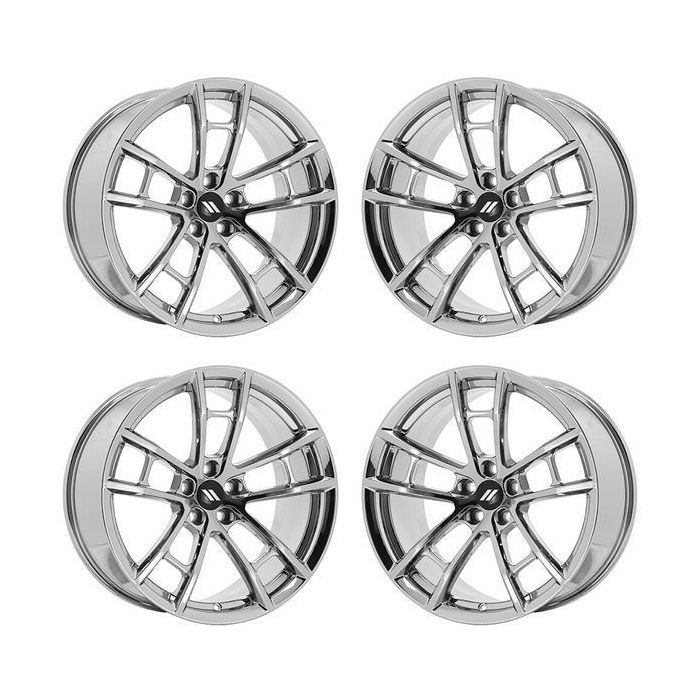 Dodge Challenger Wheel Rim PVD Bright Chrome 2605 Stock Factory OEM Replacement