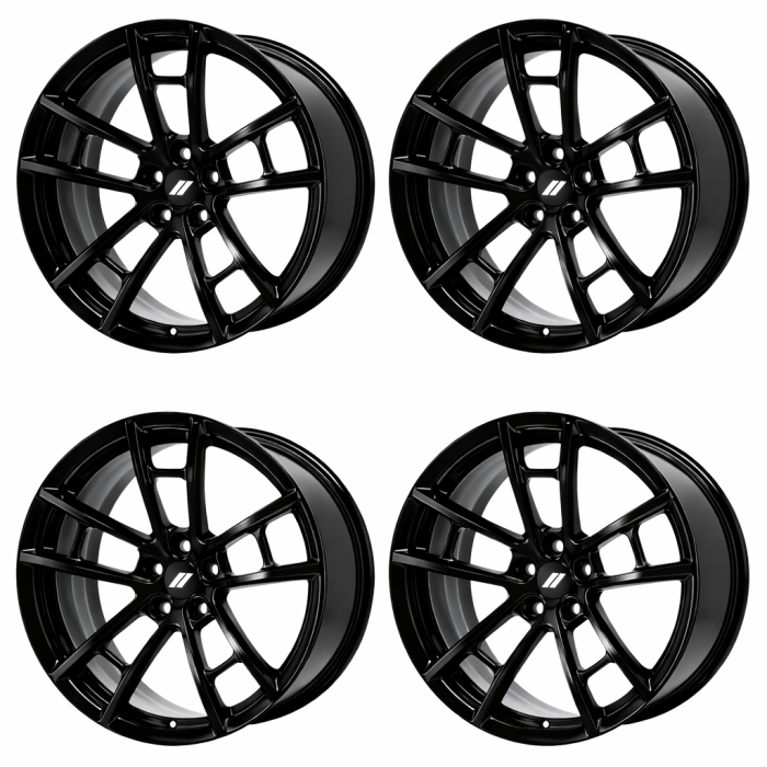 Dodge Challenger Exchange Wheels Set of 4-Exchange Rims Set of 4 Gloss Black 2605