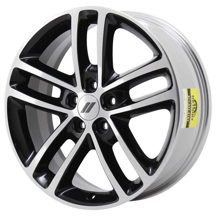 Dodge Challenger Wheel Rim Polished Black 2637 Stock Factory OEM Replacement