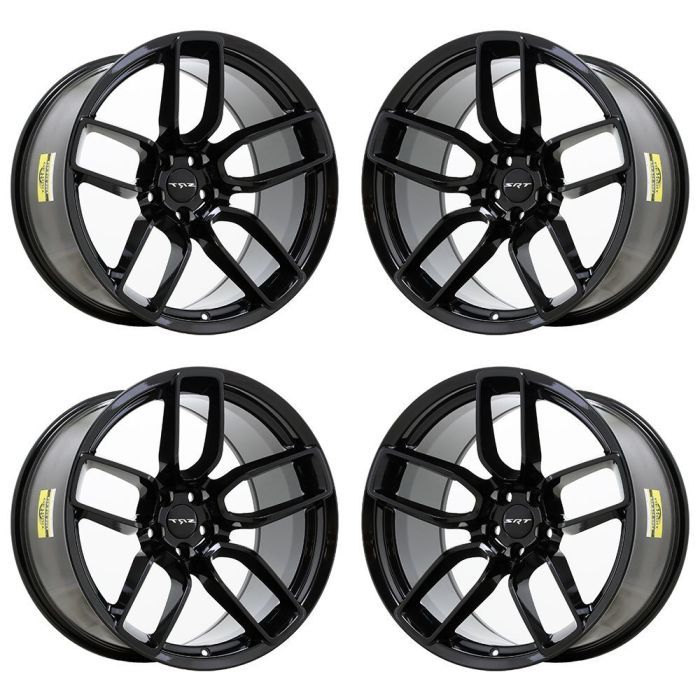 Dodge Challenger Exchange Wheels Set of 4-Exchange Rims Set of 4 Gloss Black 2641