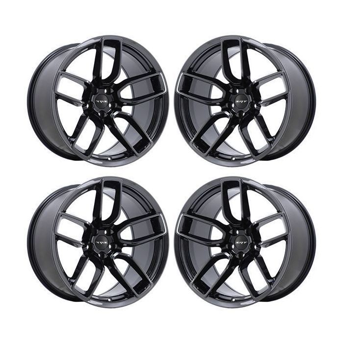Dodge Challenger Wheel Rim PVD Black Chrome 2641 Stock Factory OEM Replacement