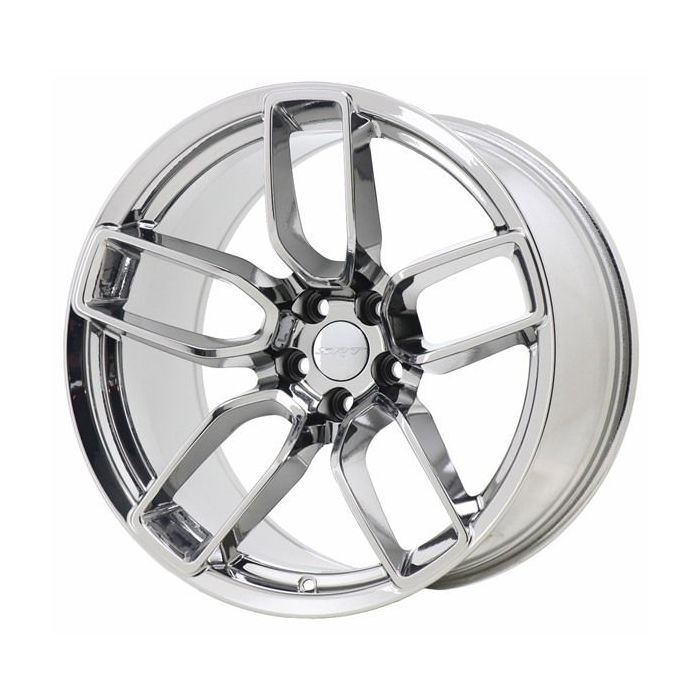 Dodge Challenger Wheel Rim PVD Bright Chrome 2641 Stock Factory OEM Replacement
