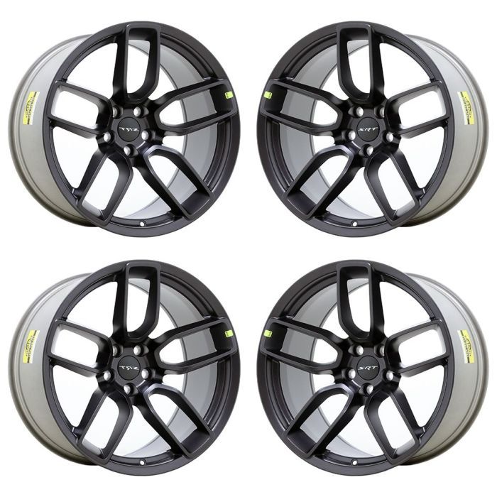 Dodge Challenger Exchange Wheels Set of 4-Exchange Rims Set of 4 Hyper Grey 2641