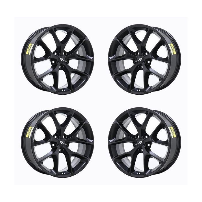 Dodge Challenger Exchange Wheels Set of 4-Exchange Rims Set of 4 Satin Black 2651